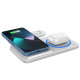 БЗП WIWU Wi-W020 3 in 1 wireless charger White - фото