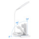 Беспроводное зарядное устройство Usams US-CD195 15W 4in1 Wireless Charging Holder With Table Lamp White - фото