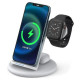 БЗП WIWU Power Air 3 in 1 wireless charger White - фото