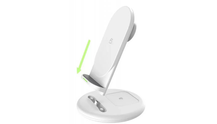 БЗП WIWU Power Air 3 in 1 wireless charger White - фото