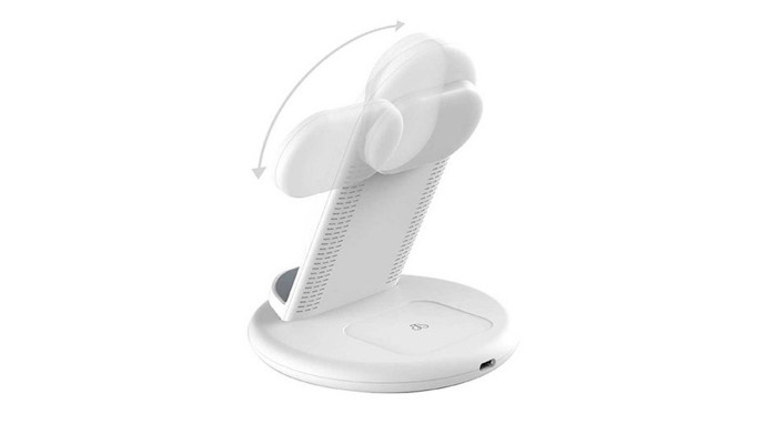 БЗП WIWU Power Air 3 in 1 wireless charger White - фото