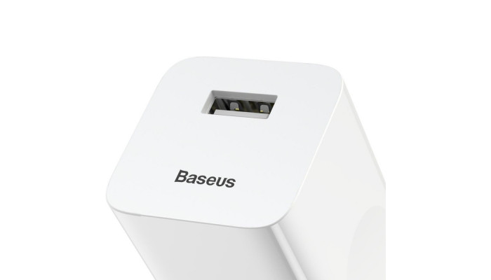 Сетевое зарядное устройство (зарядка) Baseus Wall Charger QC3.0 (CCALL-BX) Белый - фото
