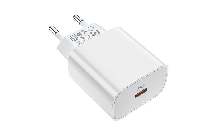 Сетевое зарядное устройство (зарядка) Hoco C76A Plus Speed source PD20W charger (EU) Белый - фото