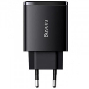 Сетевое зарядное устройство (зарядка) Baseus Compact Quick Charger 30W QC+ PD (1Type-C + 2USB) (CCXJ-E) Черный