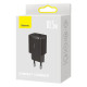 Сетевое зарядное устройство (зарядка) Baseus Compact 10.5W (2USB) (CCXJ01) Черный - фото