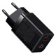 Сетевое зарядное устройство (зарядка) Baseus Super Si Pro Quick Charger 30W (CCSUPP-E) Black - фото