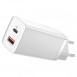 Сетевое зарядное устройство (зарядка) Baseus GaN2 Lite QC (Type-C/USB 65W) (CCGAN2L-B01) Белый