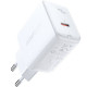 Сетевое зарядное устройство (зарядка) Acefast A1 PD20W single USB-C White - фото