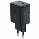 Мережевий зарядний пристрій (зарядка) Acefast A21 30W GaN single USB-C Black