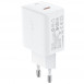Мережевий зарядний пристрій (зарядка) Acefast A21 30W GaN single USB-C White