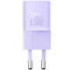 Сетевое зарядное устройство (зарядка) Baseus GaN5 Fast Charger (mini) 1C 20W (CCGN05010) Purple - фото