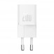 Сетевое зарядное устройство (зарядка) Baseus GaN5 Fast Charger (mini) 1C 20W (CCGN05010) White