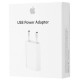 Мережевий зарядний пристрій (зарядка) 5W USB-A Power Adapter for Apple (AAA) (box) White - фото