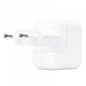 Мережевий зарядний пристрій (зарядка) 12W USB-A Power Adapter for Apple (AAA) (box) White