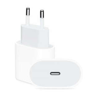 Мережевий зарядний пристрій (зарядка) 20W USB-C Power Adapter for Apple (AAA) (box) White