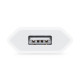 Мережевий зарядний пристрій (зарядка) 5W USB-A Power Adapter for Apple (AAA) (no box) White - фото