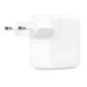 Мережевий зарядний пристрій (зарядка) 35W Dual USB-C Port Power Adapter for Apple (AAA) (no box) White - фото
