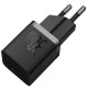 Сетевое зарядное устройство (зарядка) Baseus GaN5 Fast Charger 1C 30W (CCGN070) Black - фото