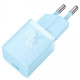 Сетевое зарядное устройство (зарядка) Baseus GaN5 Fast Charger 1C 30W (CCGN070) Blue - фото