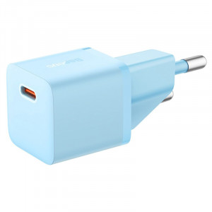 Сетевое зарядное устройство (зарядка) Baseus GaN5 Fast Charger (mini) 1C 30W (CCGN070) Blue