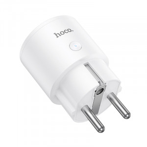 Сетевое зарядное устройство (зарядка) Hoco AC16 Veloz smart socket White