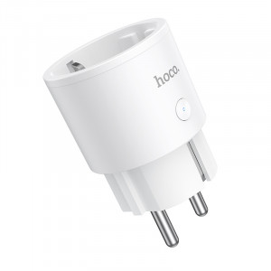 Сетевое зарядное устройство (зарядка) Hoco AC16 Veloz smart socket White