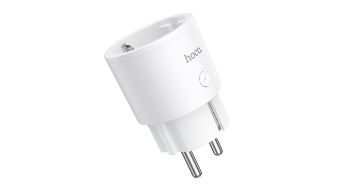 Сетевое зарядное устройство (зарядка) Hoco AC16 Veloz smart socket White - фото