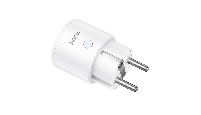 Сетевое зарядное устройство (зарядка) Hoco AC16 Veloz smart socket White - фото