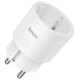 Сетевое зарядное устройство (зарядка) Hoco AC16 Veloz smart socket White - фото