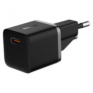 Сетевое зарядное устройство (зарядка) Baseus GaN5 Fast Charger (mini) 1C 20W (CCGN05010) Black