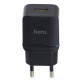 Сетевое зарядное устройство (зарядка) Hoco C27A 2.4A 1USB Black - фото