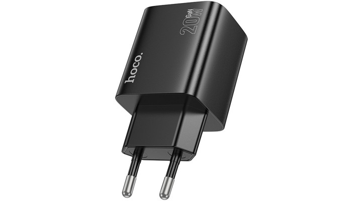 Сетевое зарядное устройство (зарядка) Hoco N55 Fundador PD20W four-port (2USB-A/2C) Black - фото