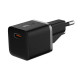 Сетевое зарядное устройство (зарядка) Baseus GaN5 Fast Charger (mini) 1C 25W + Type-C to Type-C (P10110909113) Cluster Black - фото