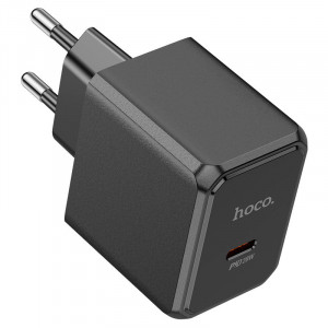 Сетевое зарядное устройство (зарядка) HOCO CS13A Ocean PD20W (1USB-C) Black