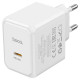 Сетевое зарядное устройство (зарядка) HOCO CS13A Ocean PD20W (1USB-C) White - фото