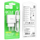 Сетевое зарядное устройство (зарядка) Hoco C140A Smart QC3.0 (1USB/3A) + Type-C White - фото