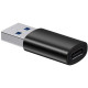 Переходник Baseus Ingenuity Series Mini USB 3.1 to Type-C (ZJJQ000101) Black - фото