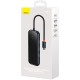 Переходник Baseus Hub AcmeJoy 5-Port Type-C (HDMI*1+USB3.0*2+USB2.0*1+Type-C PD&Data*1) (WKJZ) Dark Gray - фото