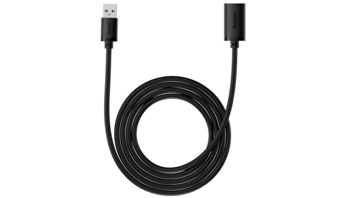 Кабель-удлинитель Baseus AirJoy Series USB3.0 Extension Cable 5m Cluster (B00631103111-05) Black - фото