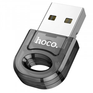 Bluetooth адаптер Hoco UA28 USB Transparent black