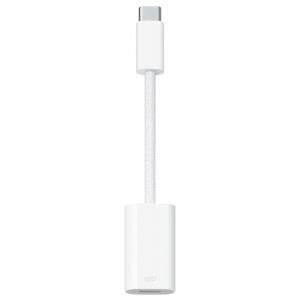 Переходник USB-C to Lightning Adapter for Apple (AAA) (box) White