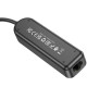 Переходник Borofone DH6 Erudite 4in1 Gigabit Ethernet (USB to USB3.0*3+RJ45) (0.2m) Black - фото