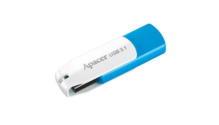 Флеш накопичувач Apacer USB 3.2 AH357 32GB Blue / White - фото