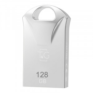 Флеш-драйв USB 3.0 Flash Drive T&G 106 Metal Series 128GB Серебряный