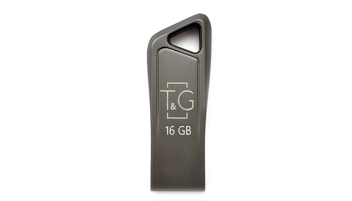 Флеш-драйв USB 3.0 Flash Drive T&G 114 Metal Series 16GB Черный - фото