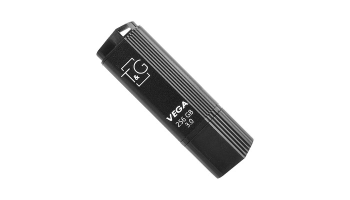 Флеш-драйв USB 3.0 Flash Drive T&G 121 Vega Series 256GB Черный - фото