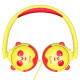 Накладні навушники Hoco W31 Childrens Жовто-червоний - фото