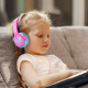 Накладні навушники Hoco W31 Childrens Рожево-блакитний - фото