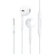 Навушники EarPods with 3,5 mm connector for Apple (AAA) (no box) White - фото