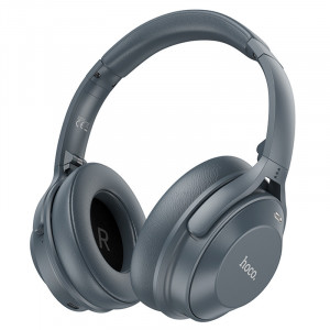 Накладные беспроводные наушники Hoco W37 Sound Active Noise Reduction Smoky blue